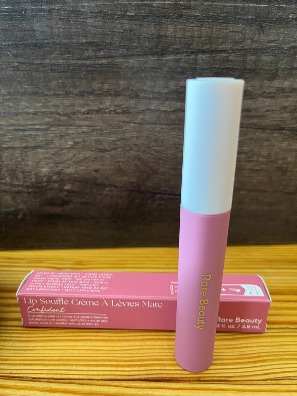 Rare Beauty Lip Soufflé Crème in Pink - Confident